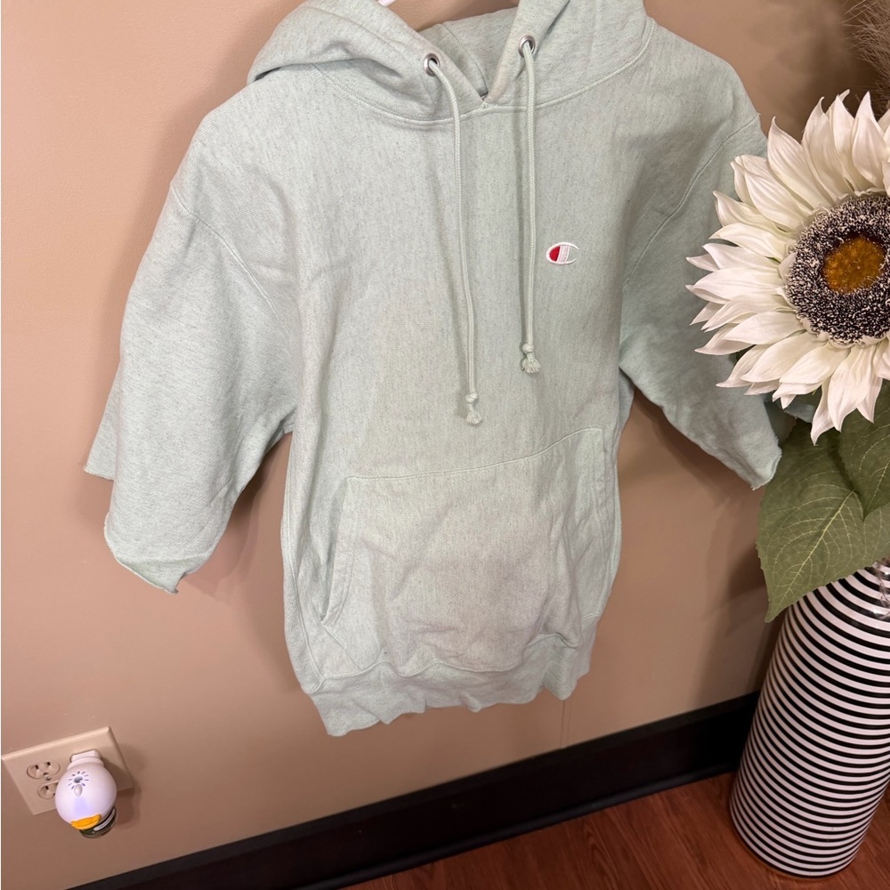 Champion Mint Green Pullover Hoodie